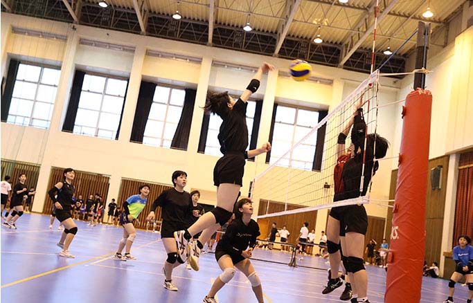女子バレーボール部